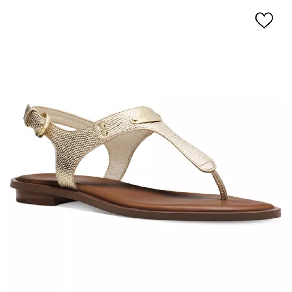 Michael Kors Plate Flat Thong Sandals ☀️